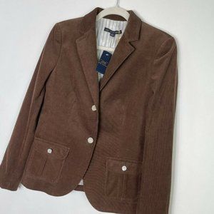 Brooks Brothers Corduroy Blazer Jacket Size 2